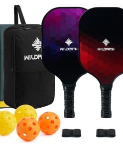 Paletas de Pickleball Set de 2 o 4, Raquetas de Pickle Ball