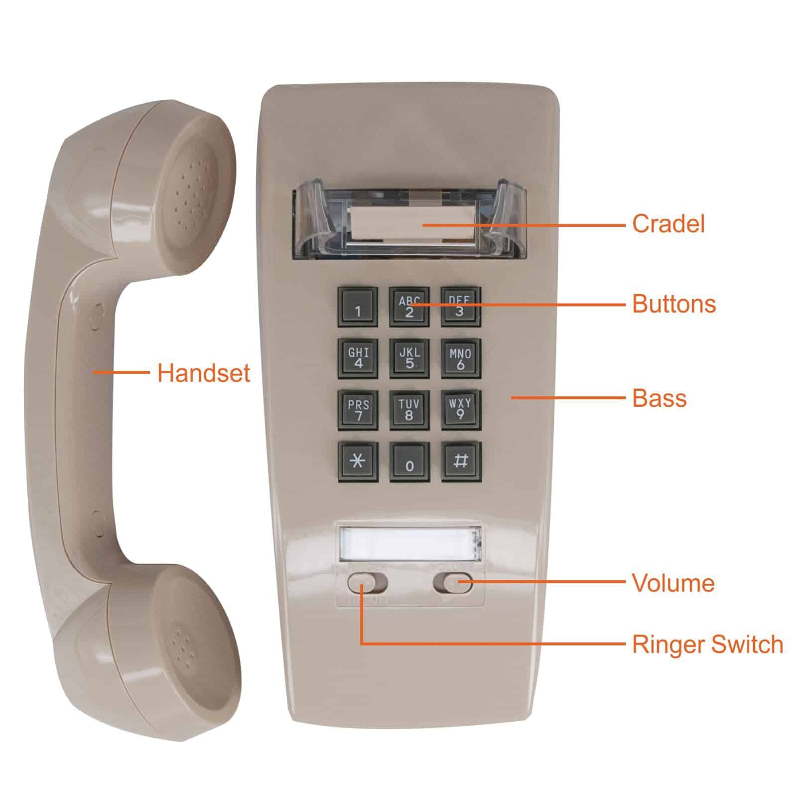 Teléfono de Pared GHYTMTHOT, Teléfonos de Pared para línea - Imagen 6