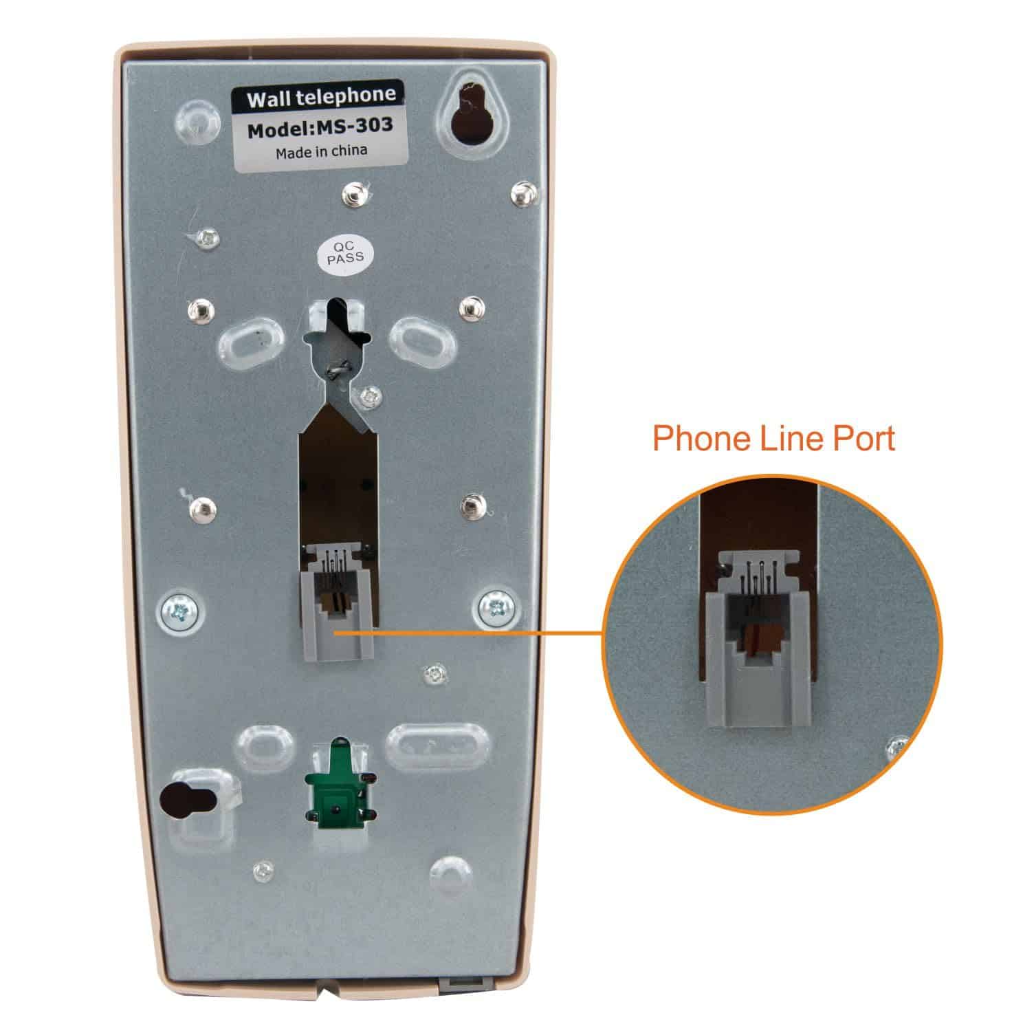 Teléfono de Pared GHYTMTHOT, Teléfonos de Pared para línea - Imagen 4