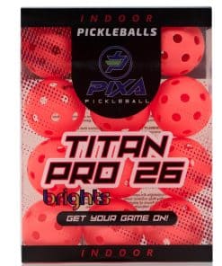 PIXA Titan Pro 26 Pelotas de Indoor Pickleball � Aprobadas