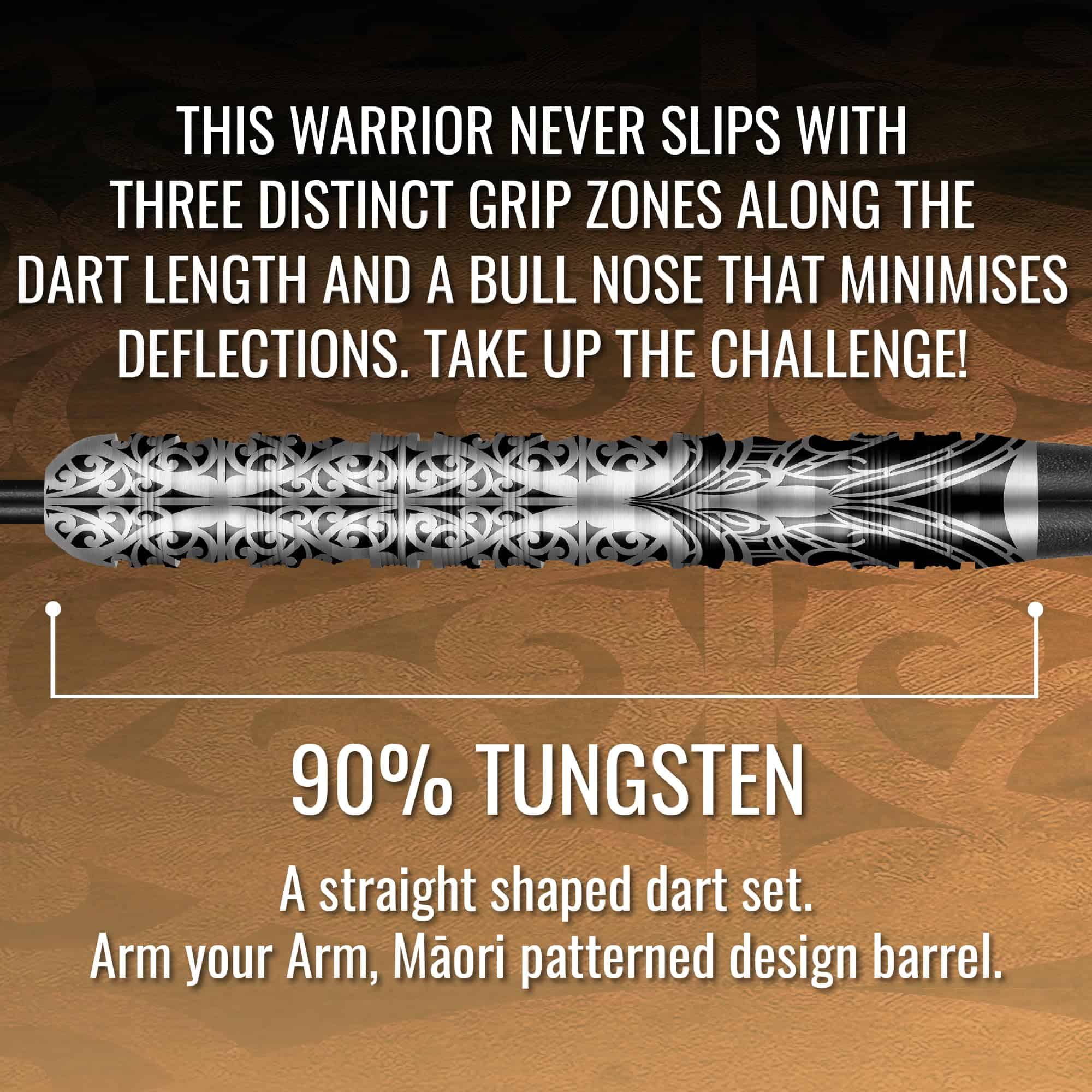 Dardos de Acero con Punta de Metal Shot! Darts Warrior - Imagen 5