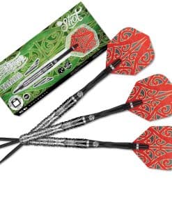 Dardos de Acero con Punta de Metal Shot! Darts Warrior