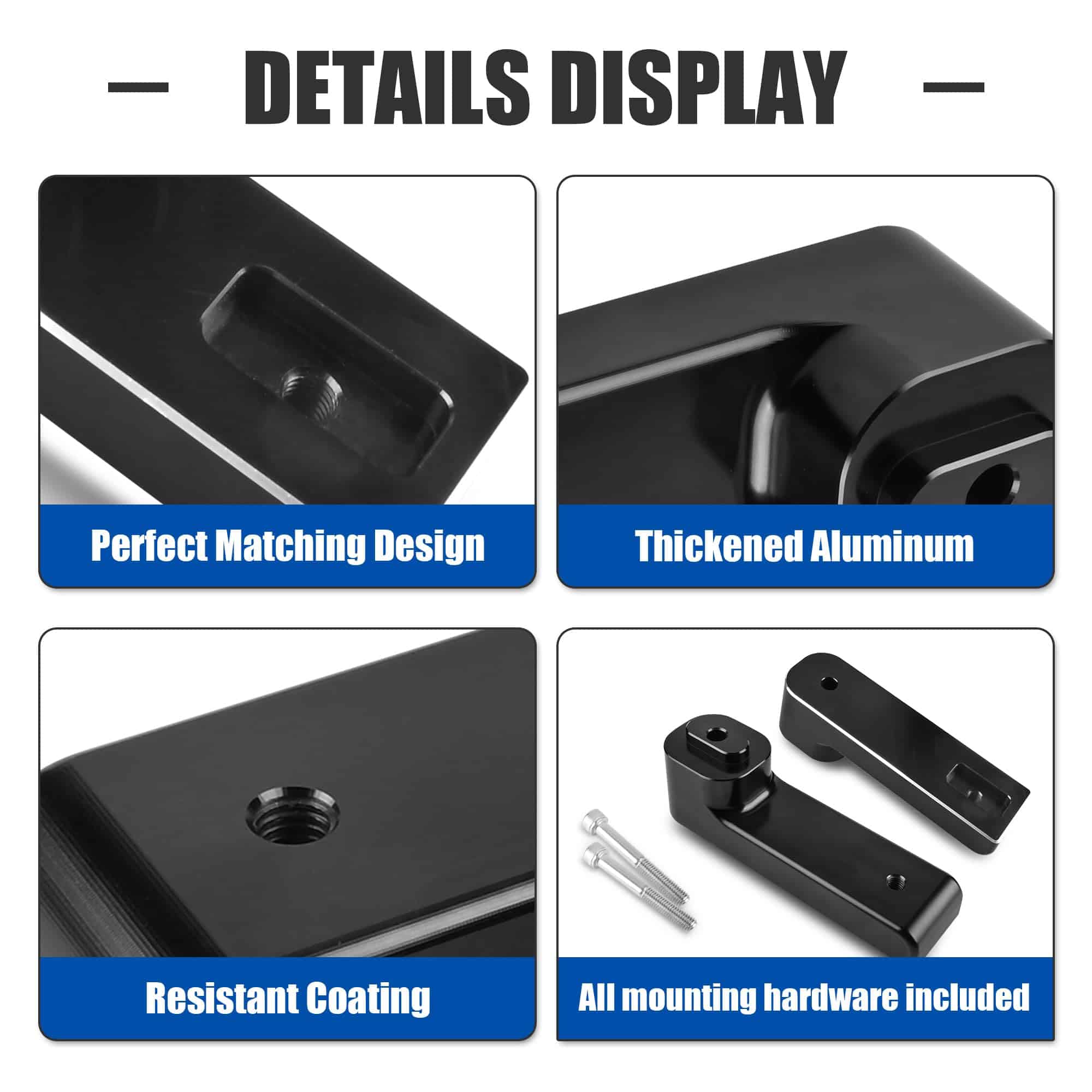 Kit de extensión de reposapiés para pasajeros KAMIYONG, - Imagen 6