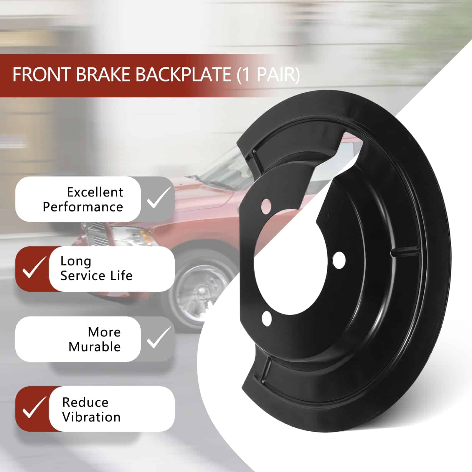 924-684 Placa Soporte de Freno Delantero Compatible con - Imagen 7