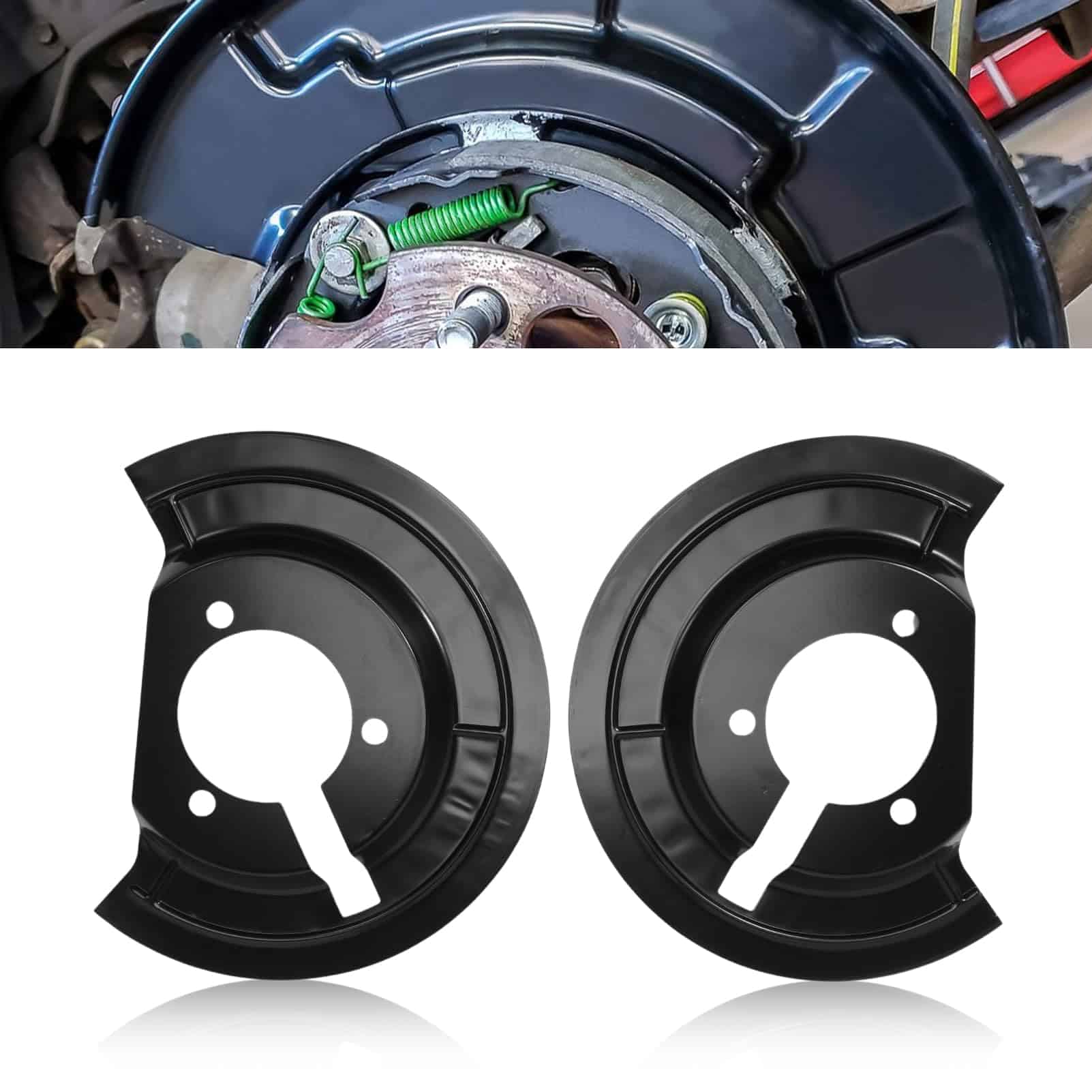 924-684 Placa Soporte de Freno Delantero Compatible con - Imagen 6