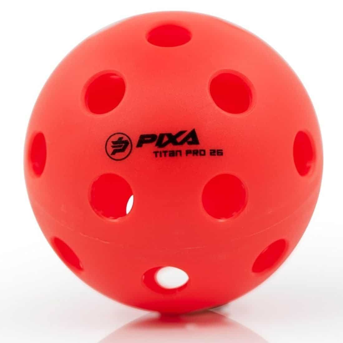 Bolas de Pickleball PIXA Titan Pro 26 Brights Indoor -