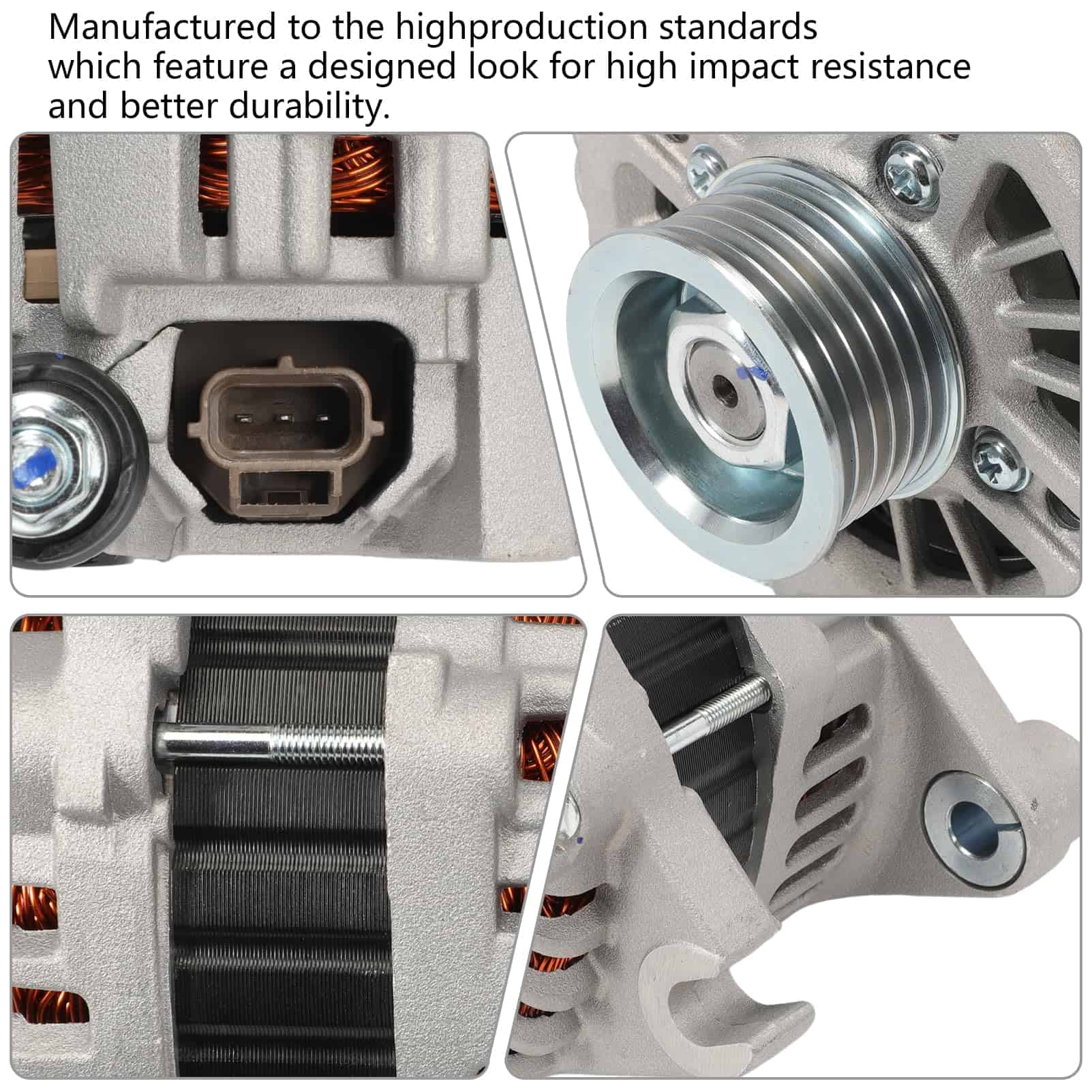 Alternador Compatible con Mazda 2009-2013 6 V6 3.7L, - Imagen 4