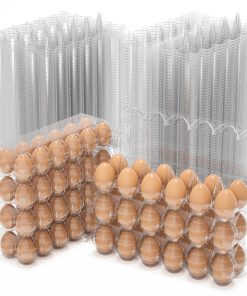 Pack de 100 cajas de huevos económicas a granel, 12 cajas