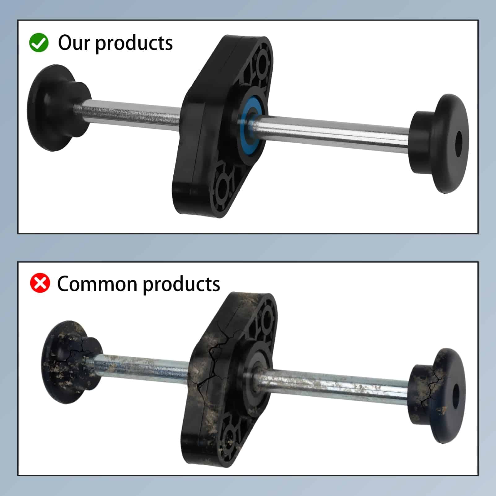 Anlseiod Kit de Soporte de Escape Compatible para Peterbilt - Imagen 5