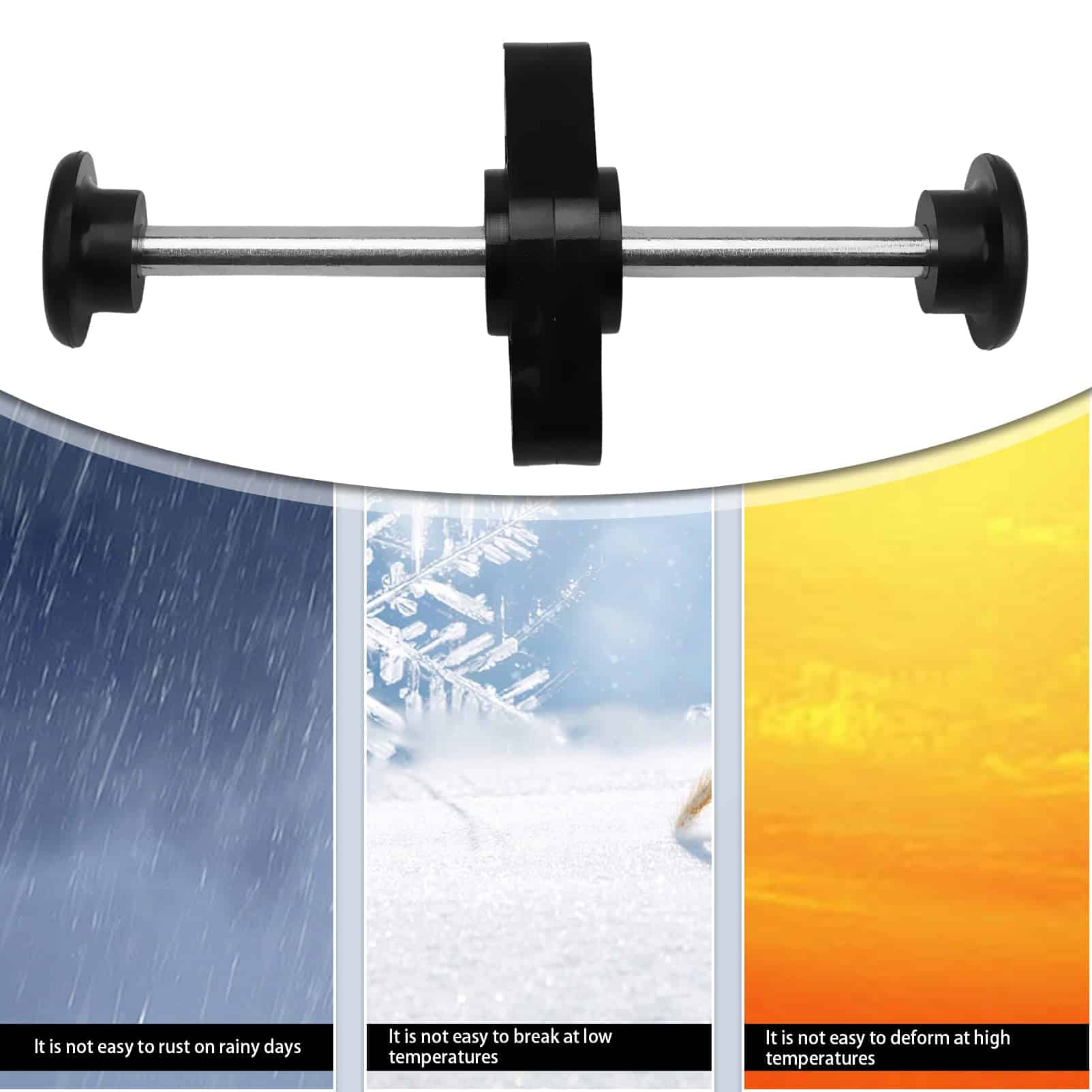 Anlseiod Kit de Soporte de Escape Compatible para Peterbilt - Imagen 6