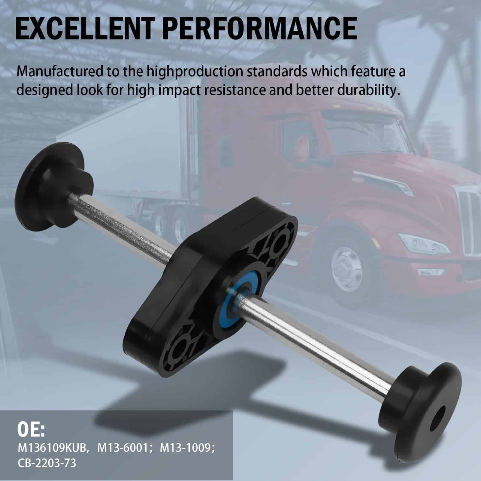 Anlseiod Kit de Soporte de Escape Compatible para Peterbilt - Imagen 4