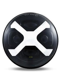 Faros LED redondos de motocicleta de 5.75 pulgadas,