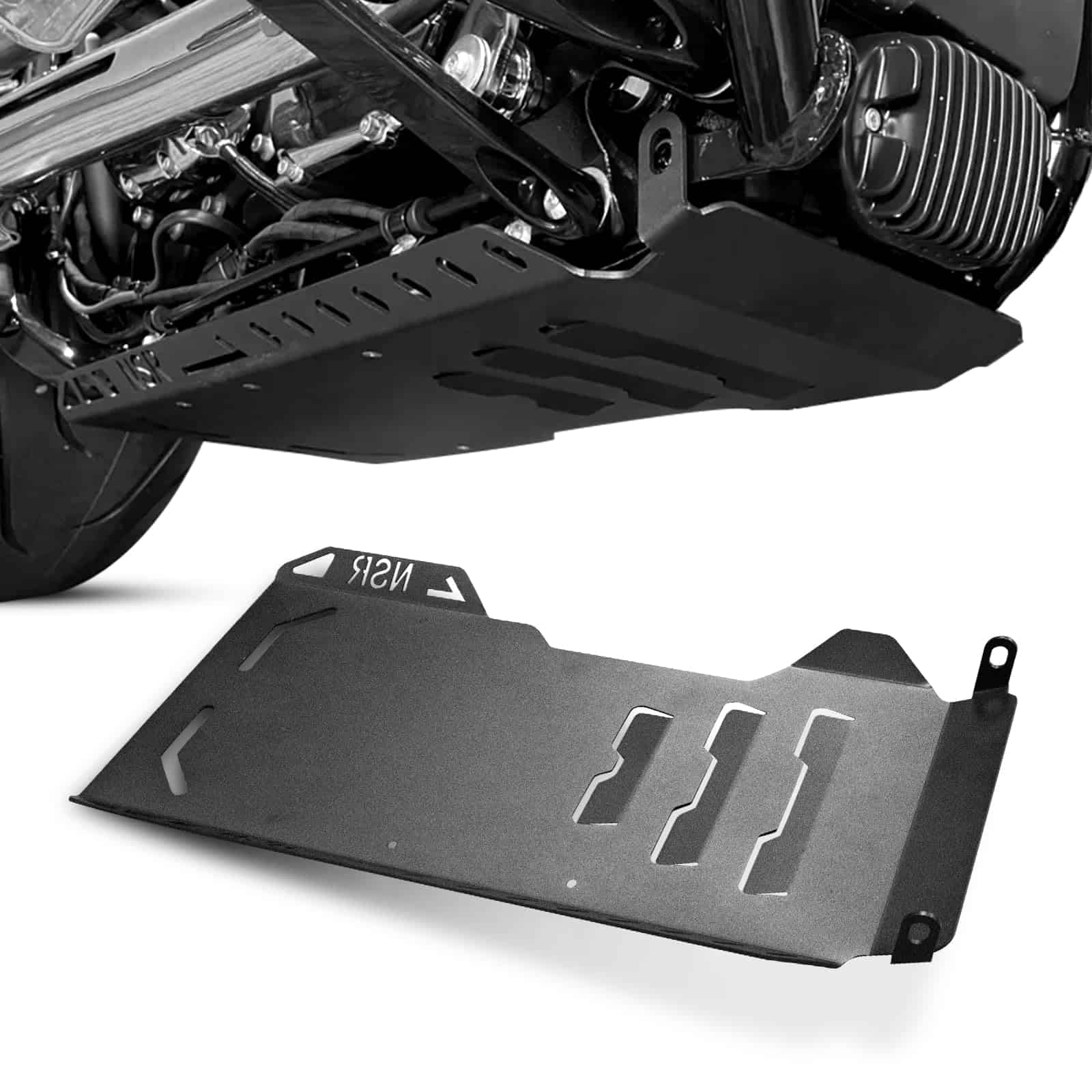 totiancong Skid Plate para Harley Softail Street Bob Fat