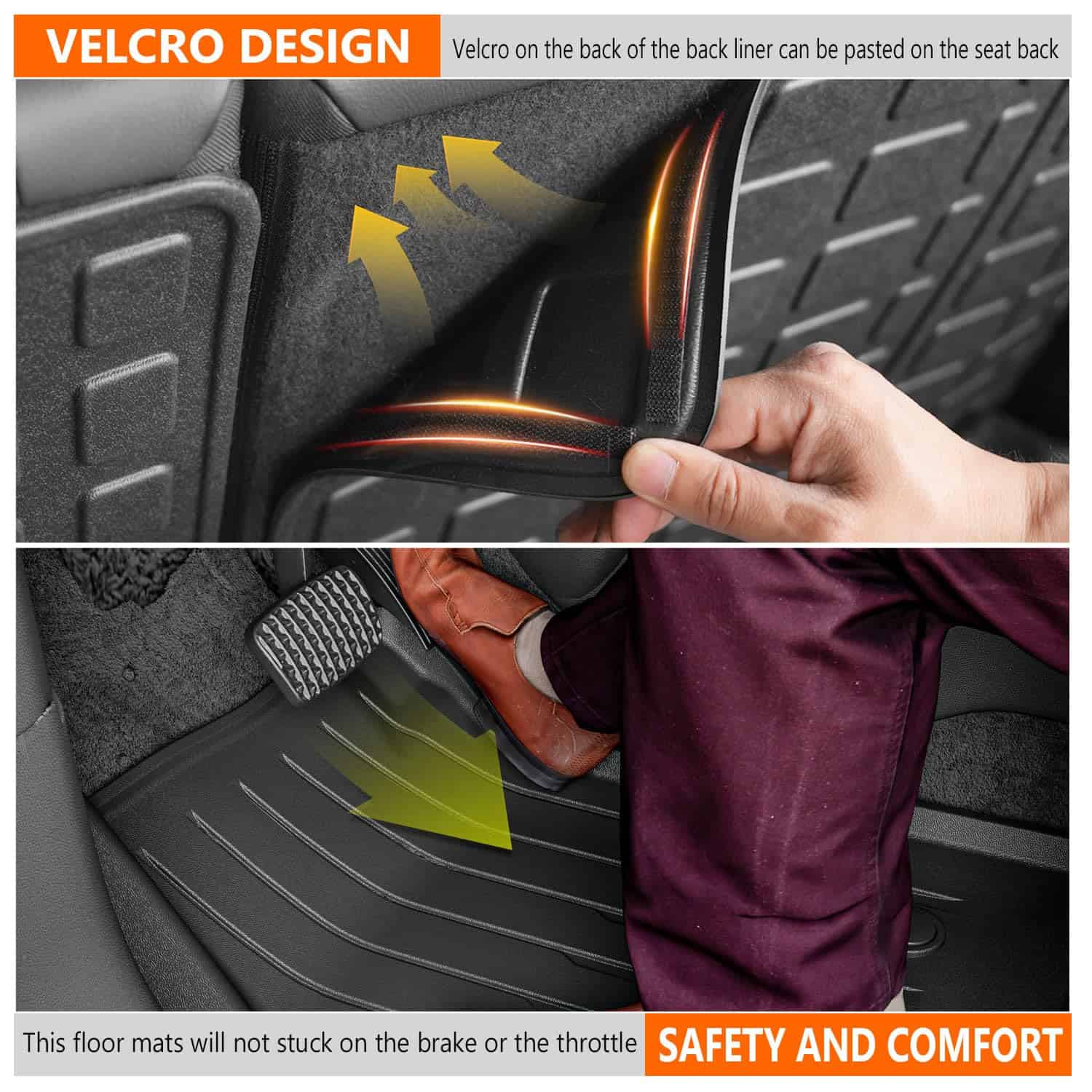 Tapete para piso AWD compatible con 2021-2025 Chevy - Imagen 6