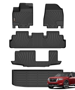 Conjunto de tapetes para piso y protector de carga para