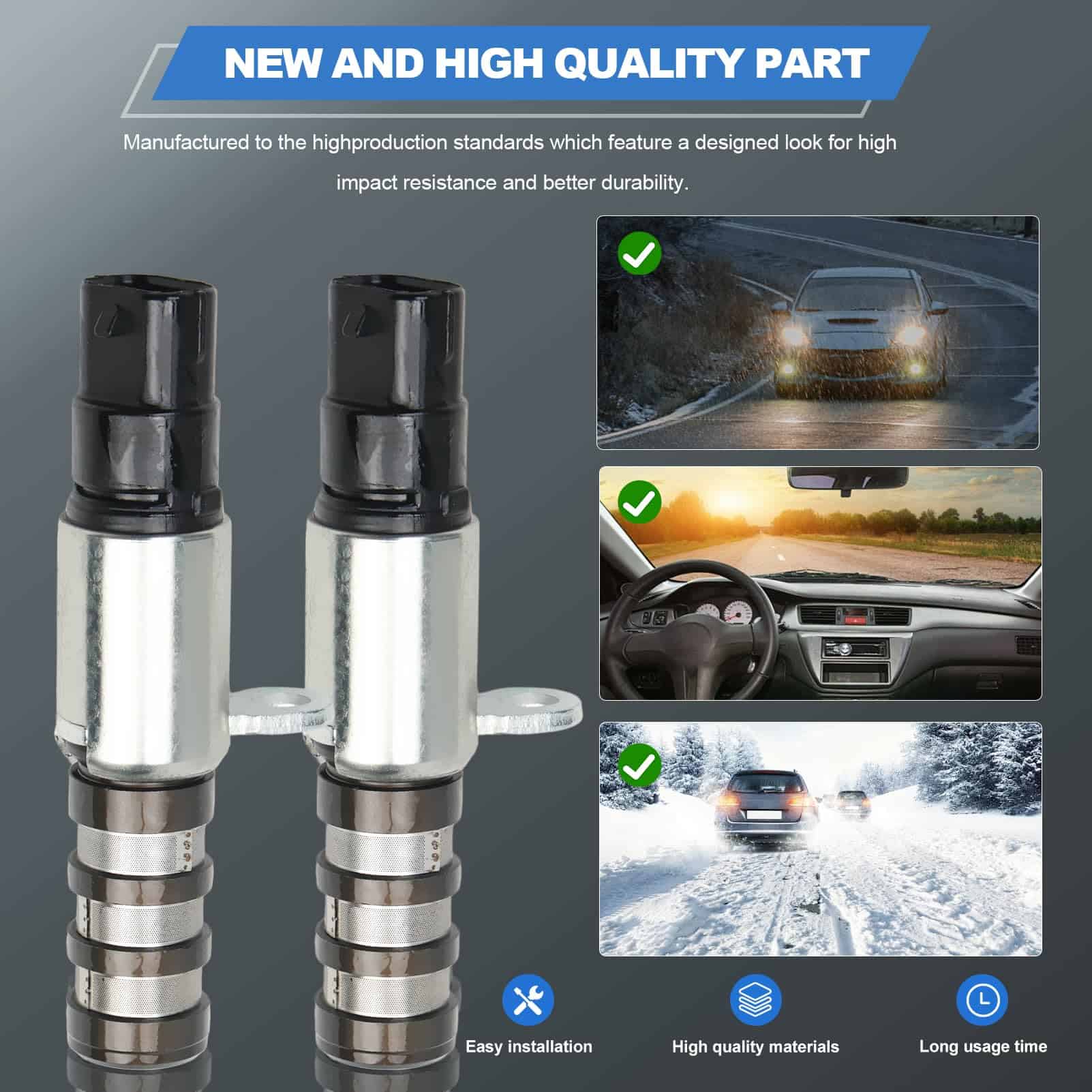 Conjunto de 2 Solenoides de Control de VCT de Temporización - Imagen 6