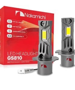 Bombillas de luz para faros LED Nakamichi GS810 Series H3