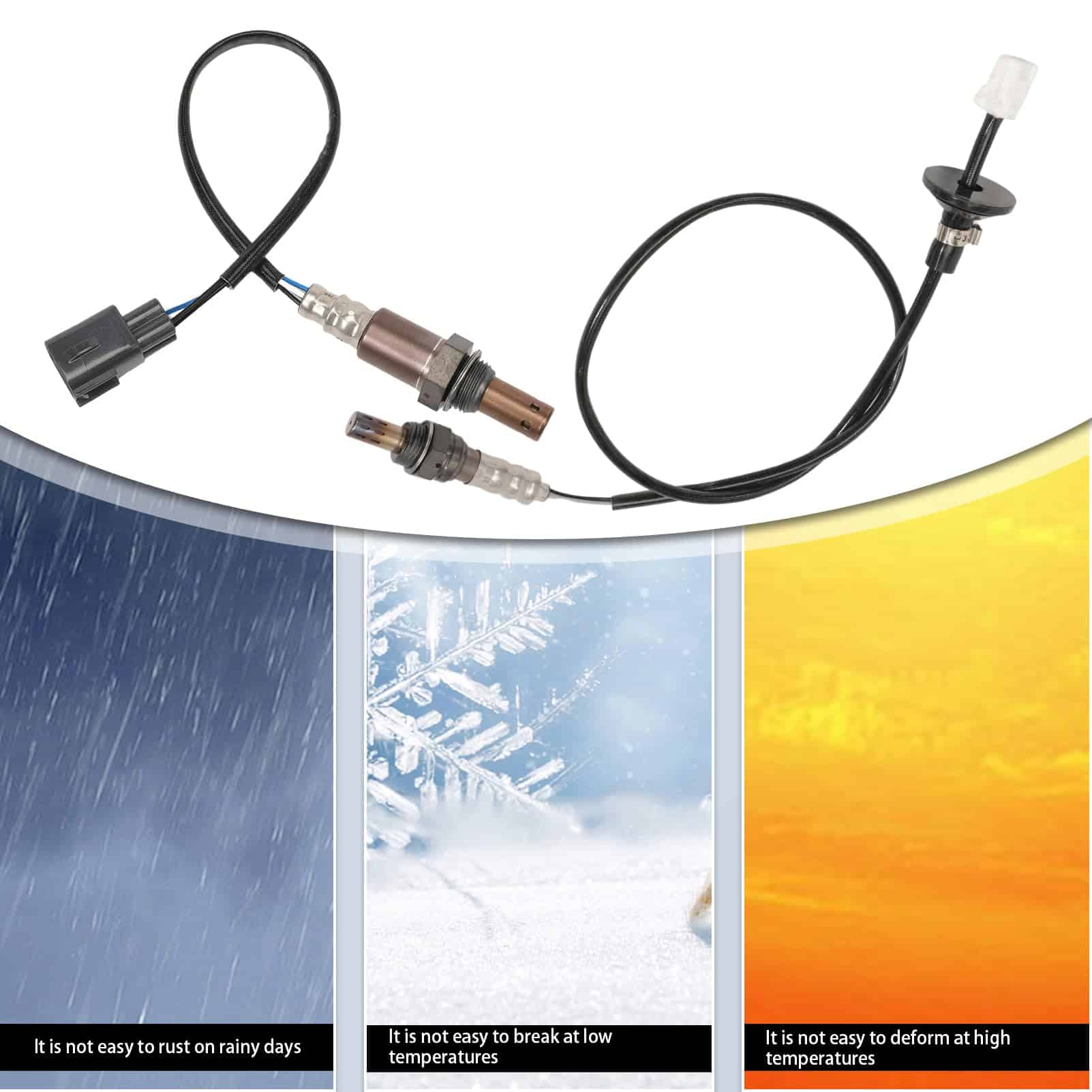 Anlseiod 2PCS Sensor de Oxígeno Compatible con Corolla 2009 - Imagen 5