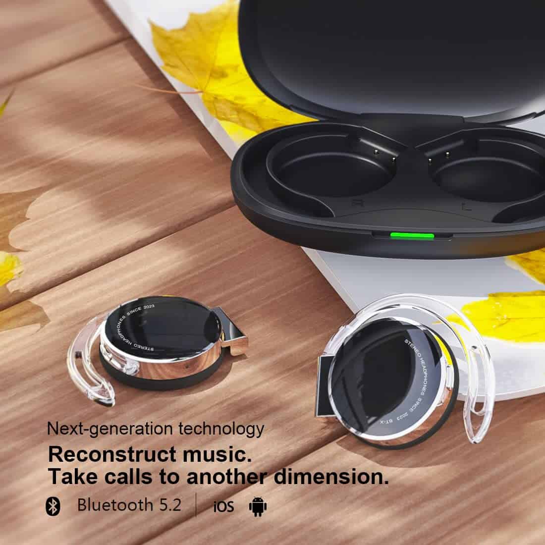 Audífonos Bluetooth V5.3 de Diadema Abierta, Audífonos - Imagen 8