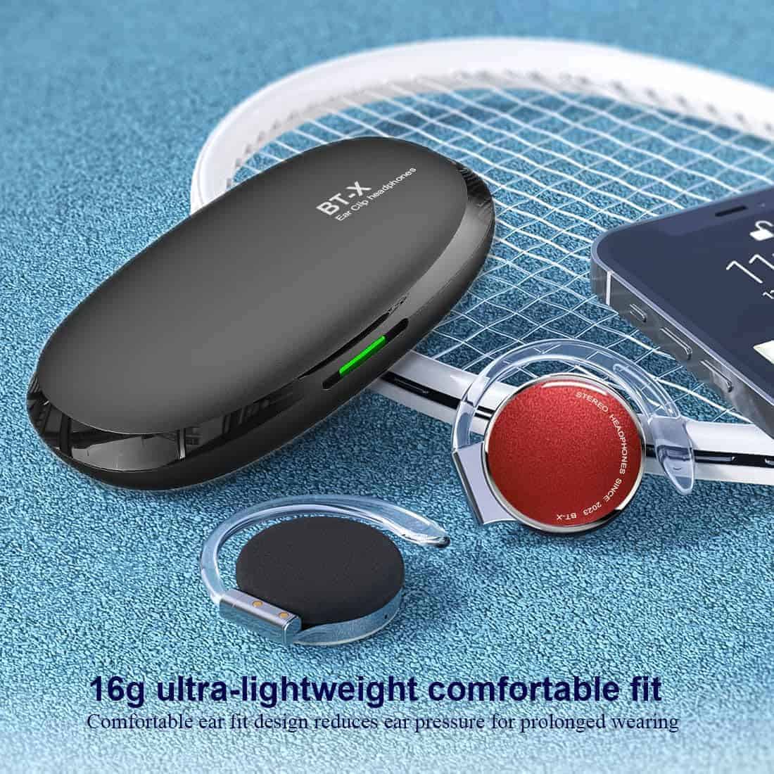 Audífonos Inalámbricos Bluetooth V5.3 de Oreja Abierta, - Imagen 8