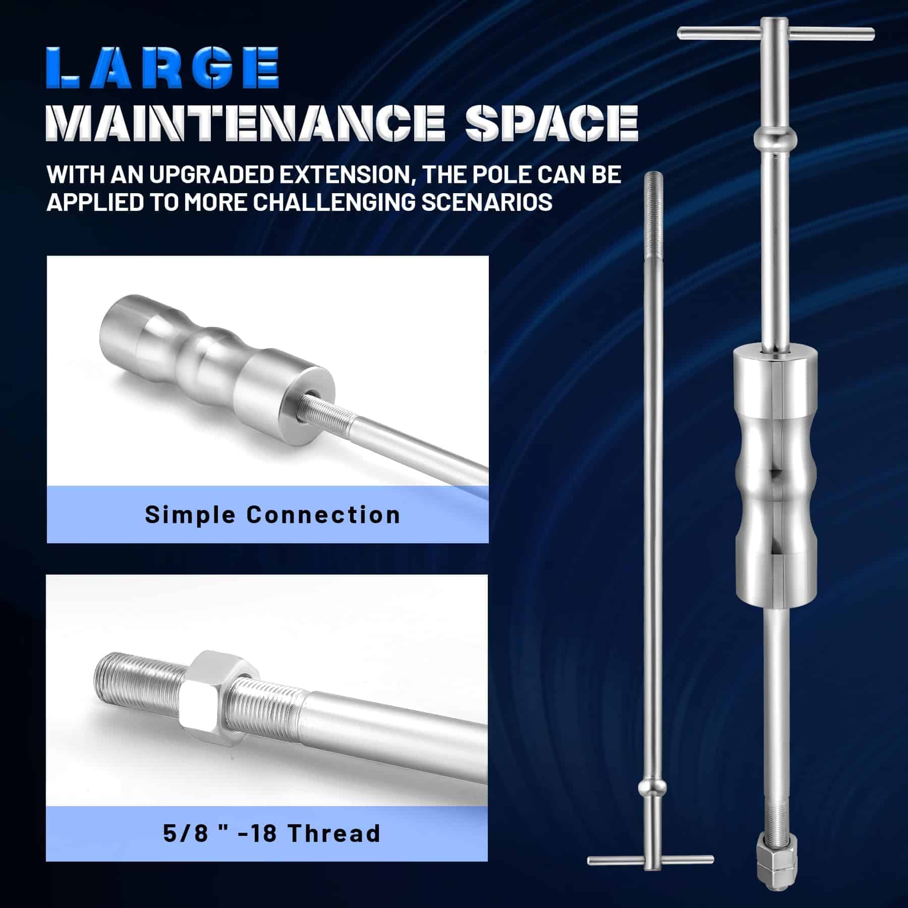 Set de Herramientas de Extracción de Ejes CV de 10 Piezas - Imagen 6