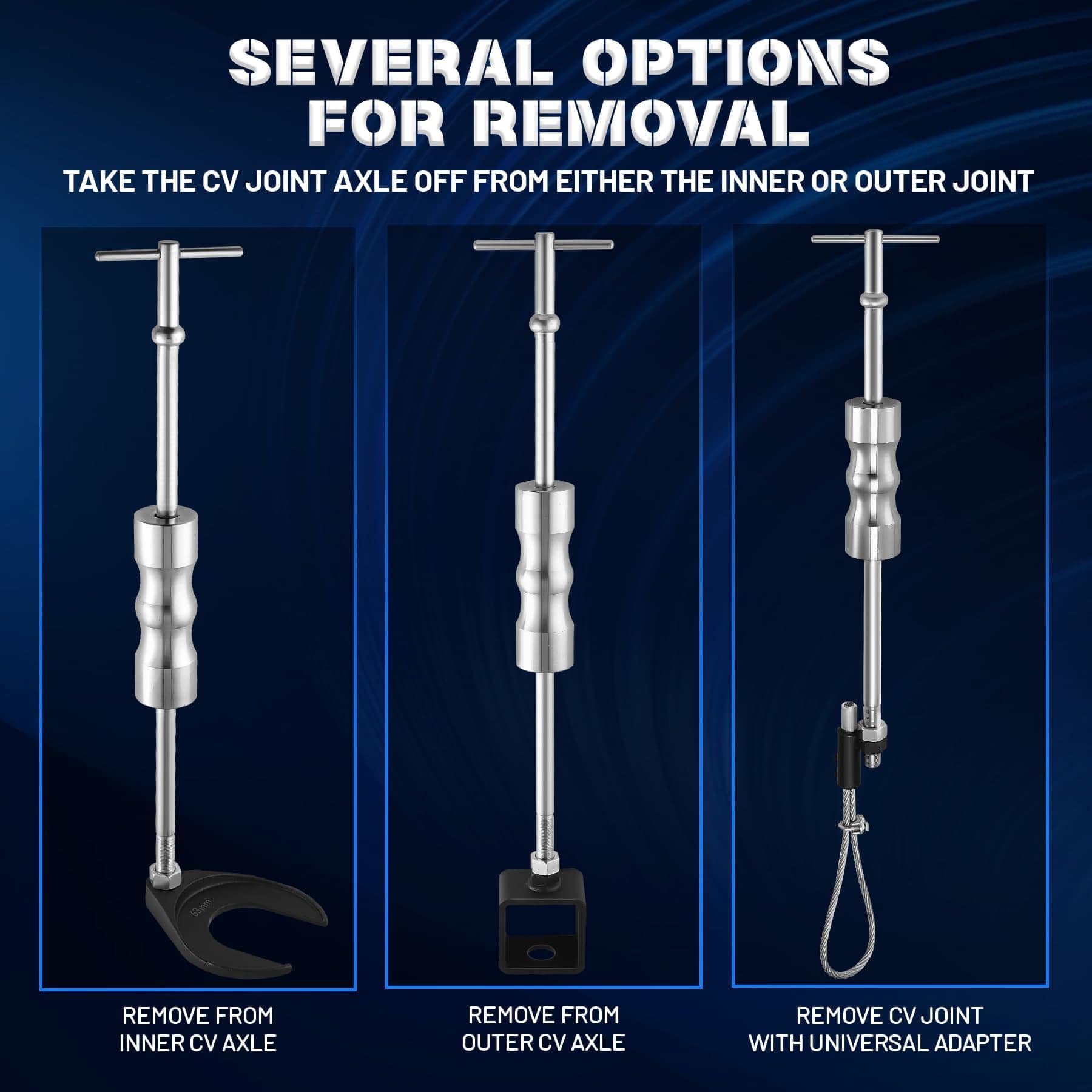 Set de Herramientas de Extracción de Ejes CV de 10 Piezas - Imagen 4