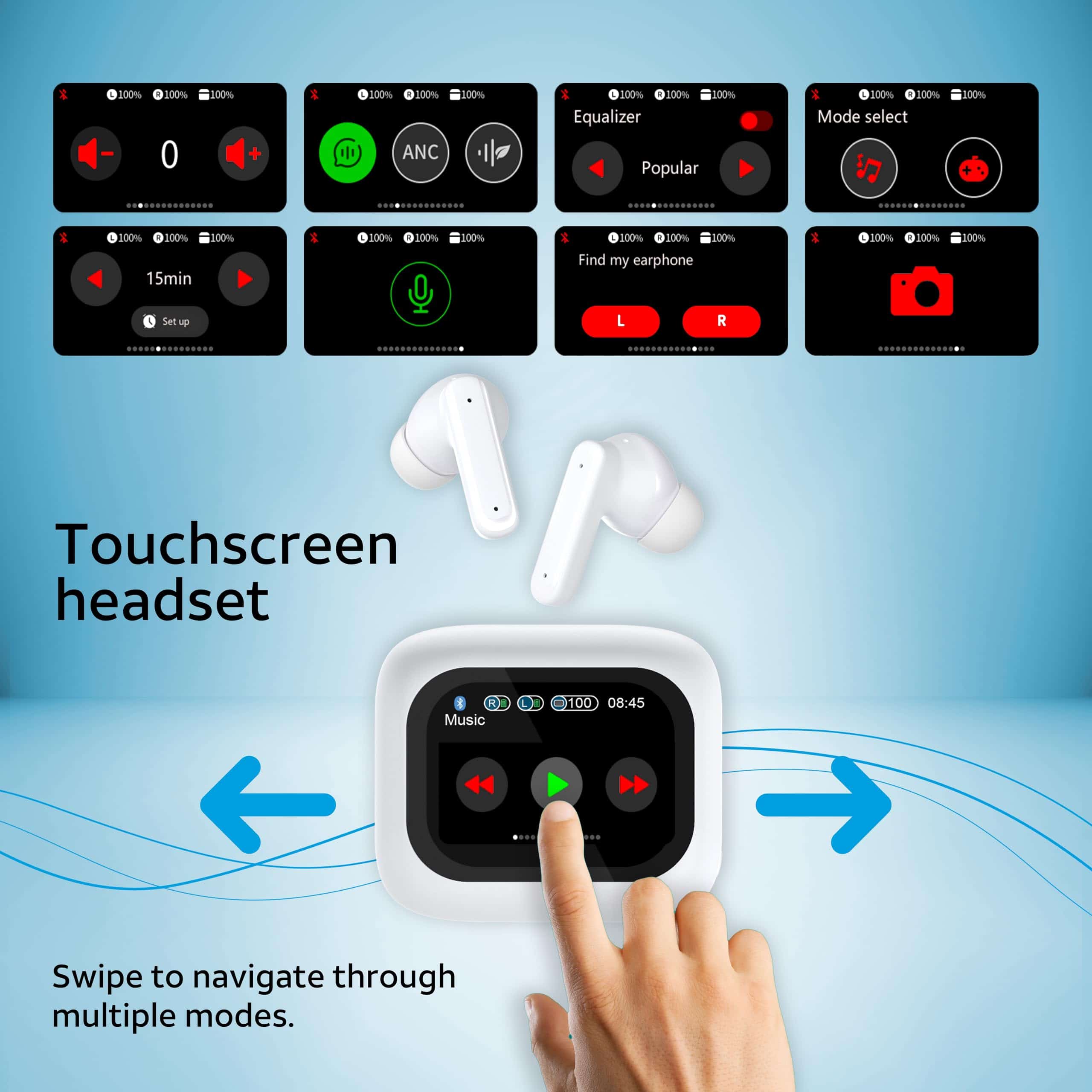 AT&T Essentials Auriculares Inalámbricos Verdaderos Mellow - Imagen 7