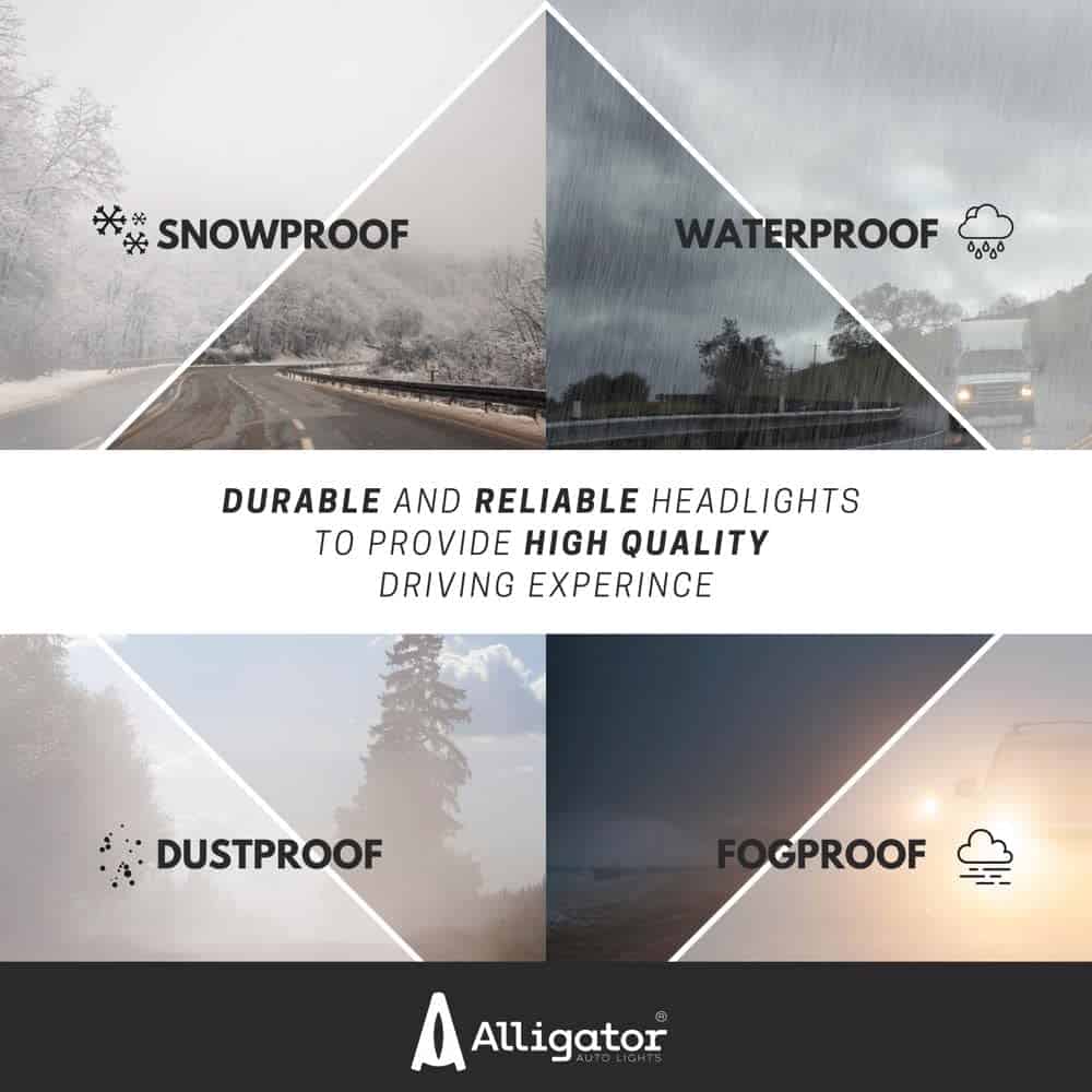 Faros delanteros ALLIGATOR AUTO LIGHTS compatibles con Kia - Imagen 9