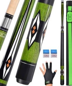 VONEZONE Taco de Billar, Taco Profesional con Estuche