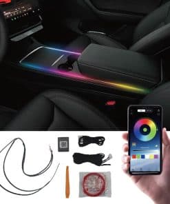 Luz ambiental del centro de consola Shadow para Tesla Model