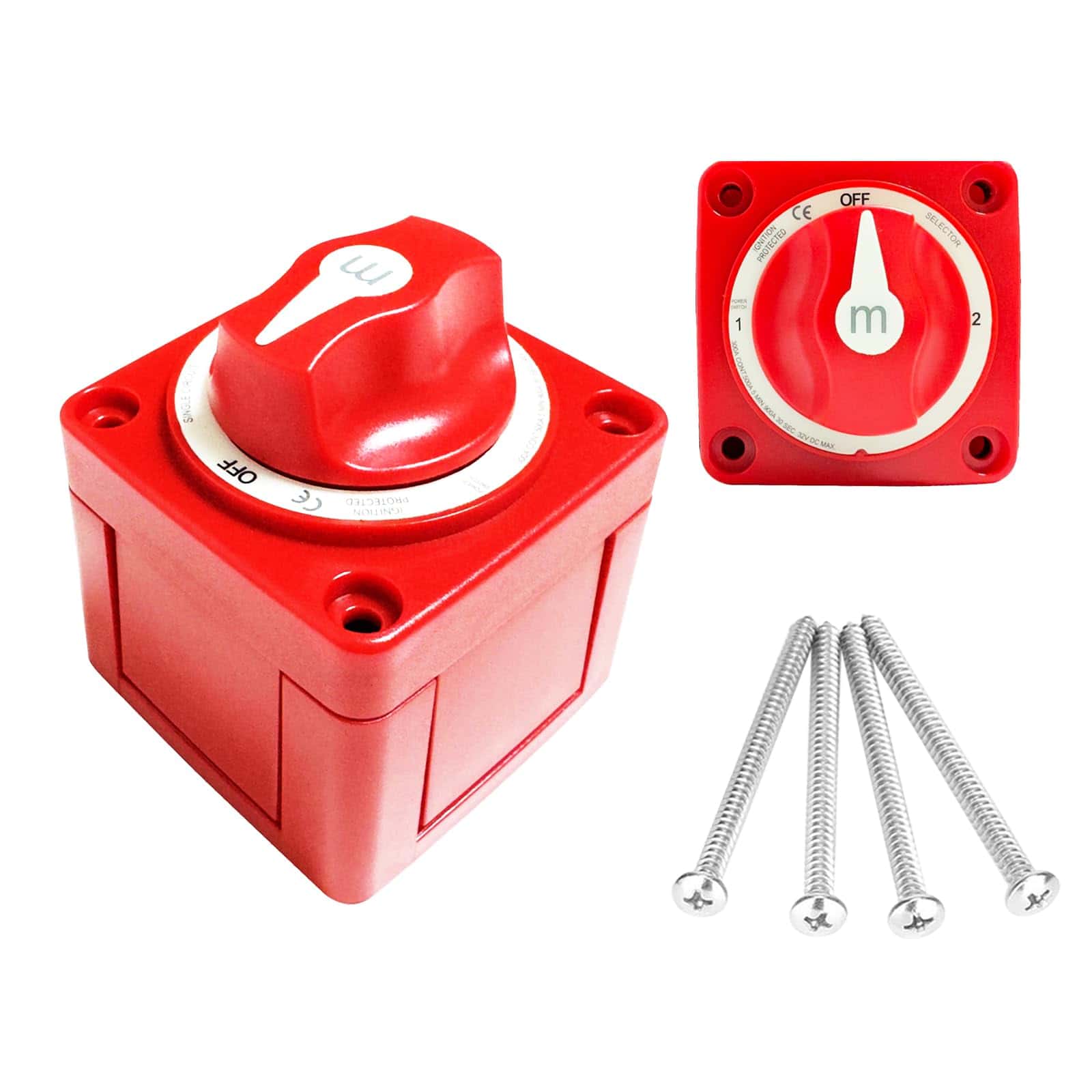 Interruptor de desconexión de batería 12V/32V 300A Selector