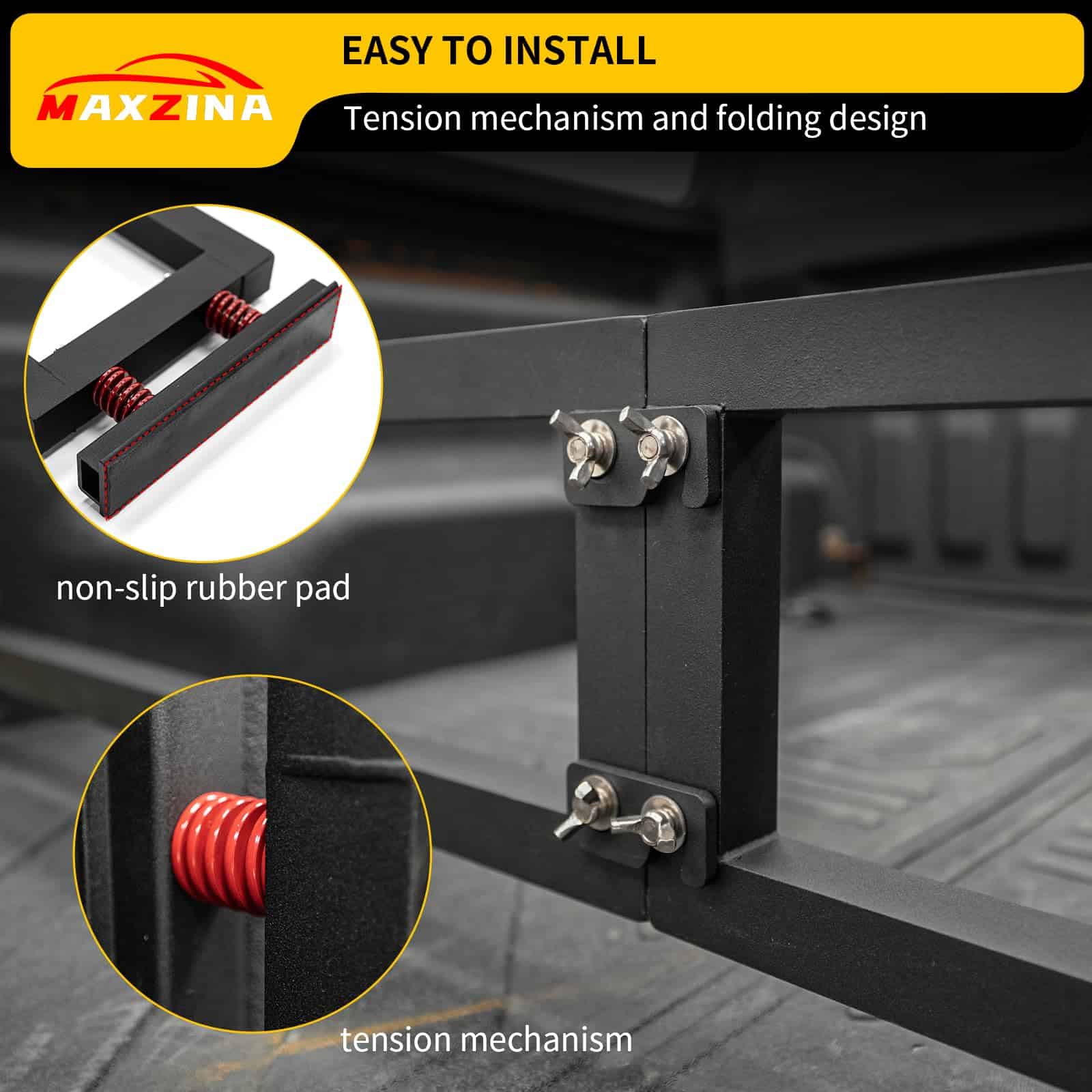 Divisor de cama de camión Maxzina compatible con Ford - Imagen 5