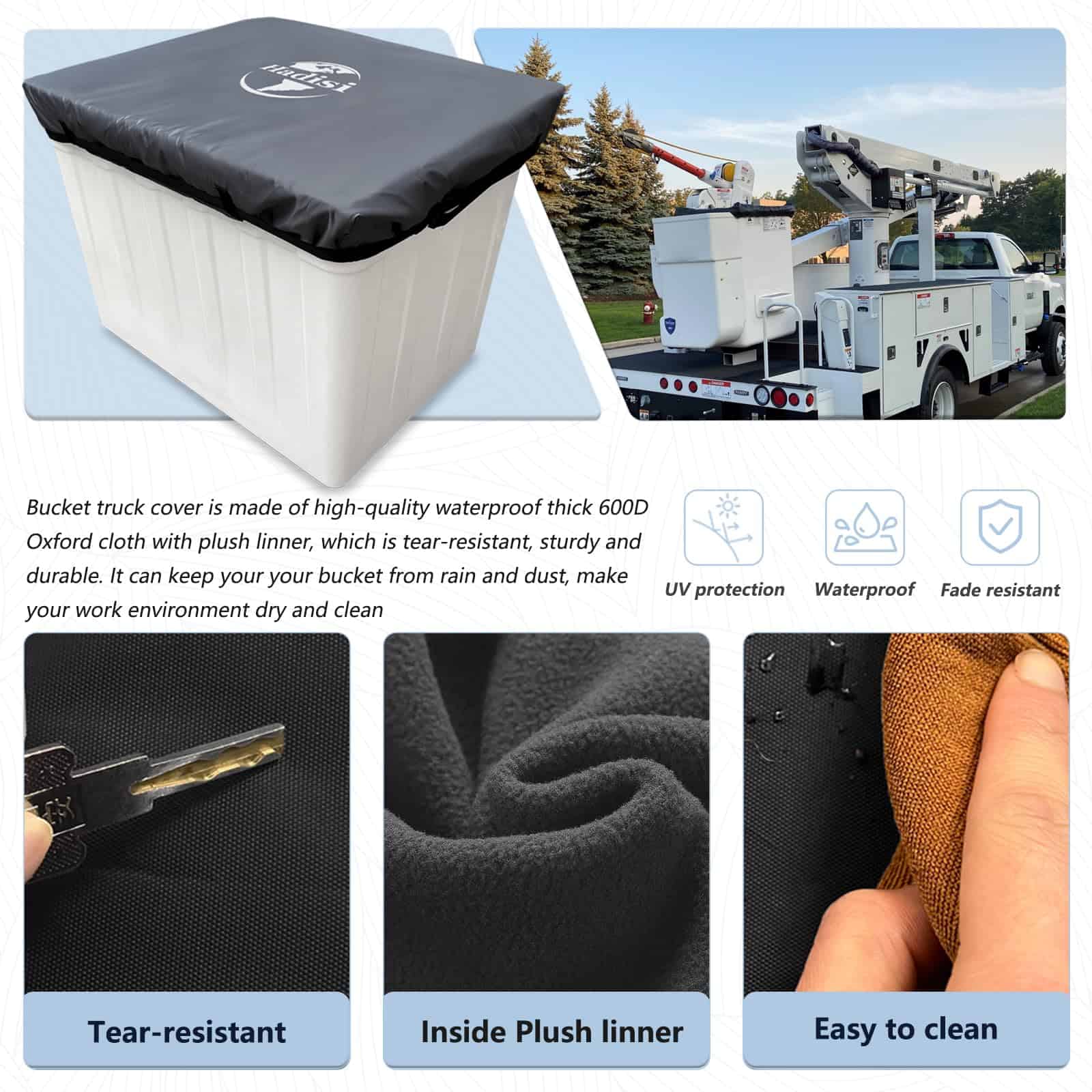 Cubierta para Cesto de Camión Aéreo Hadisi - Cubierta - Imagen 7