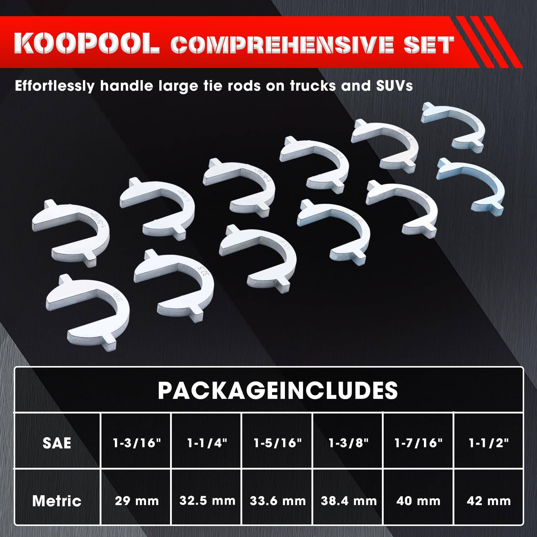 Juego de herramientas maestras para barra de dirección - Imagen 3