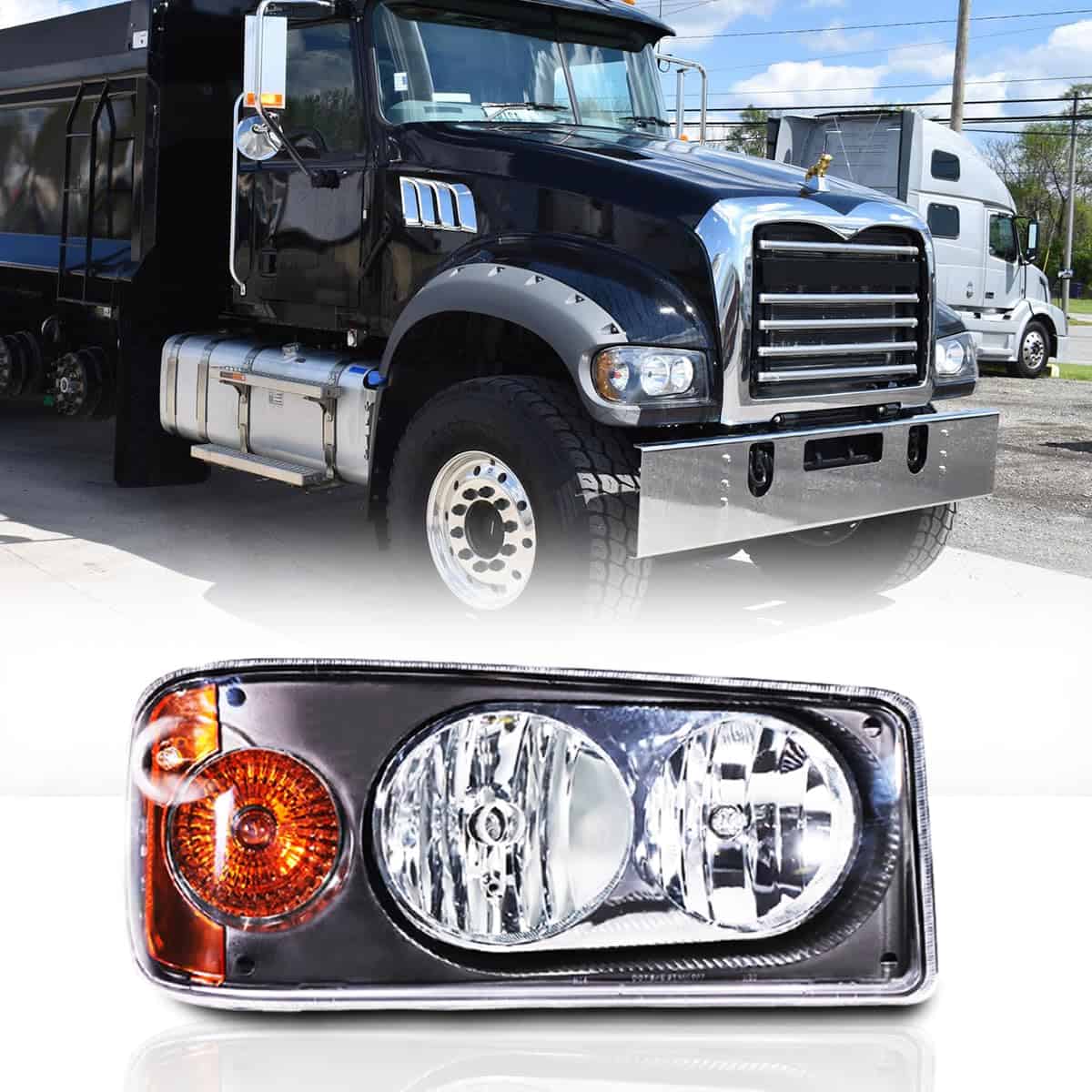 Faros para Mack Granite Repuesto Lado del Pasajero