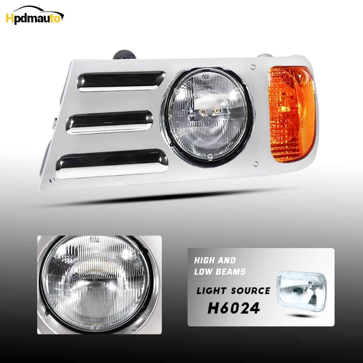 Ensamblaje de Faros para Mack CV Reemplazo Lado Izquierdo - Imagen 6