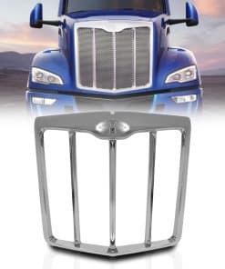 Moldura de Rejilla Delantera de Radiador Cromada para