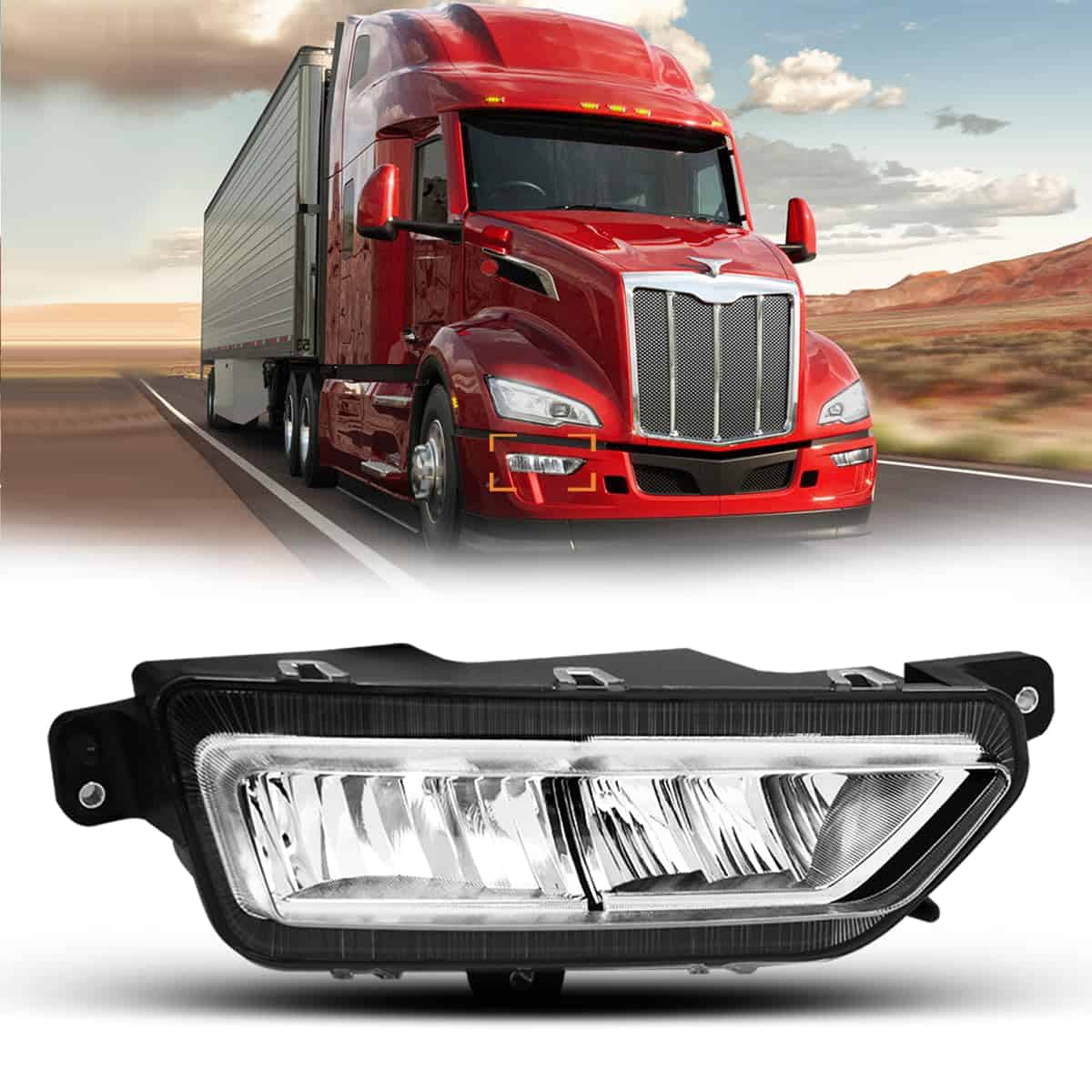 Faros de Niebla Hpdmauto para Camión Peterbilt 579 2023+