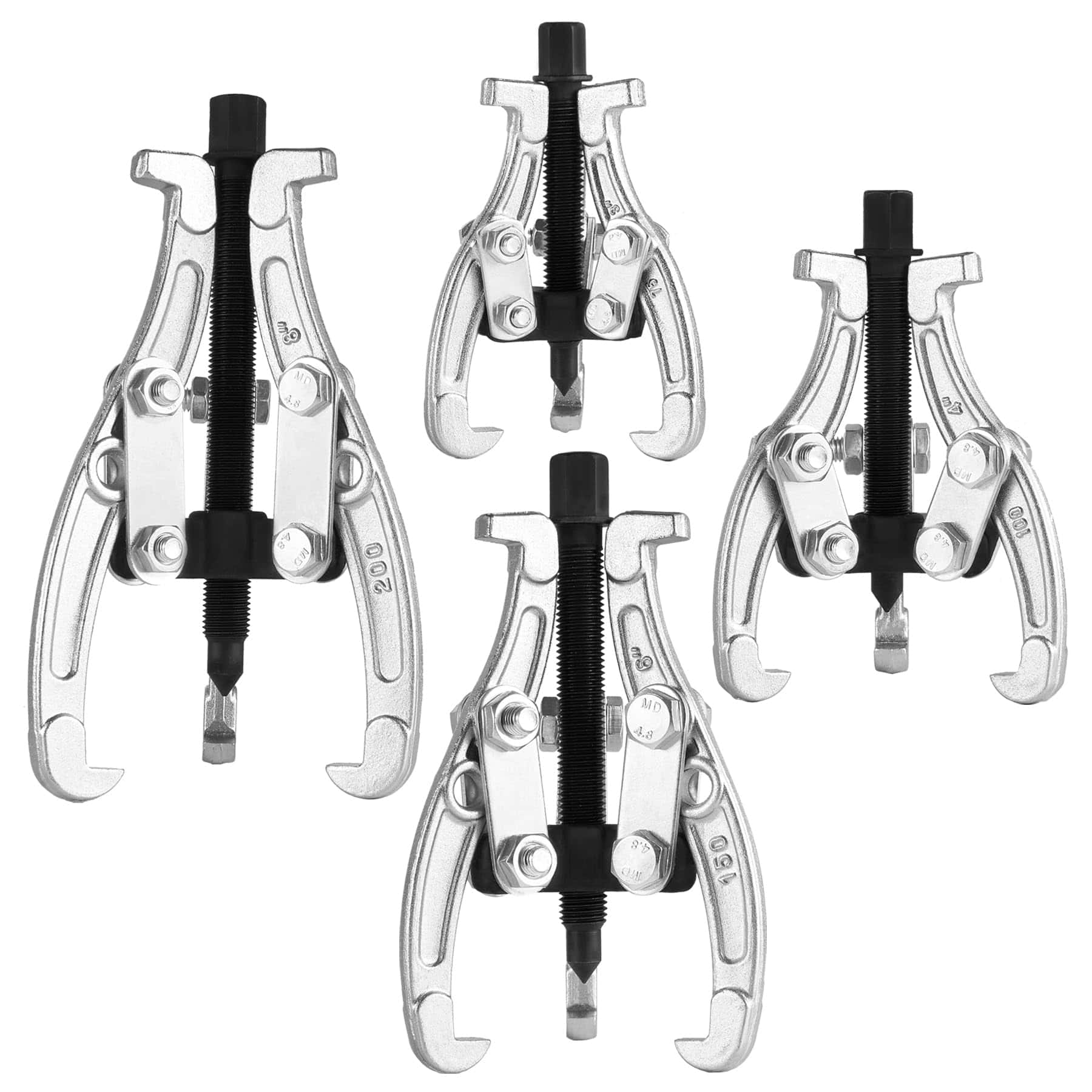 Juego de Extractores de Engranajes KOOPOOL, Set de 4 Piezas
