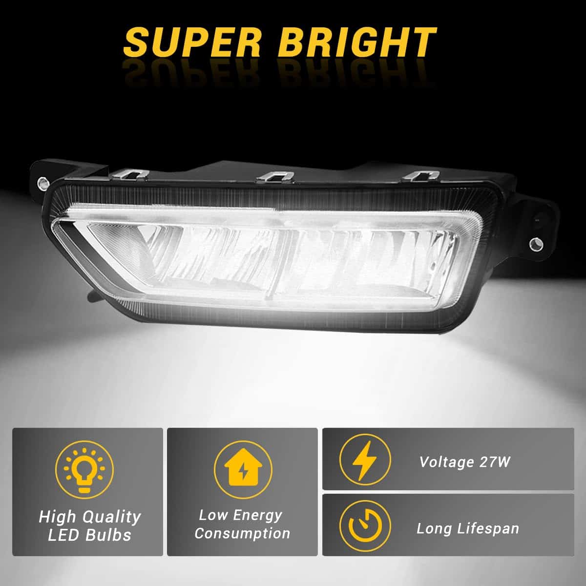 Faro antiniebla Hpdmauto para camión Peterbilt 579 2023+ - Imagen 6