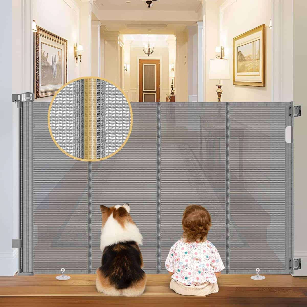 Reja para Perros Reforzada de 28" de Alto x 100" Extra