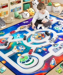 Tapete para niños, Tapete de Juego del Espacio, Alfombra de