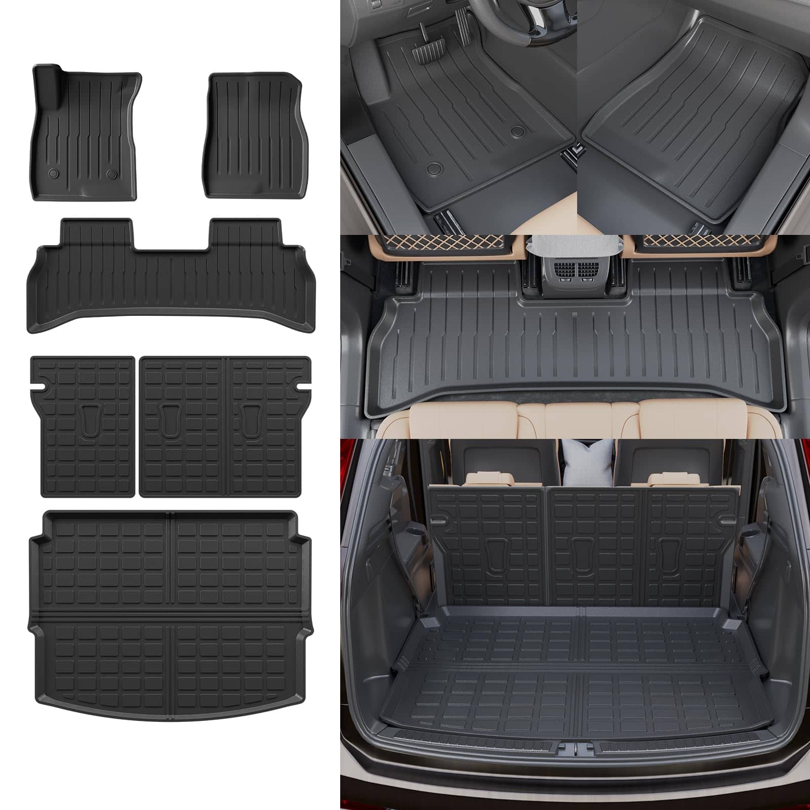 Tapetes Rongtaod Compatibles con Chevrolet Trailblazer