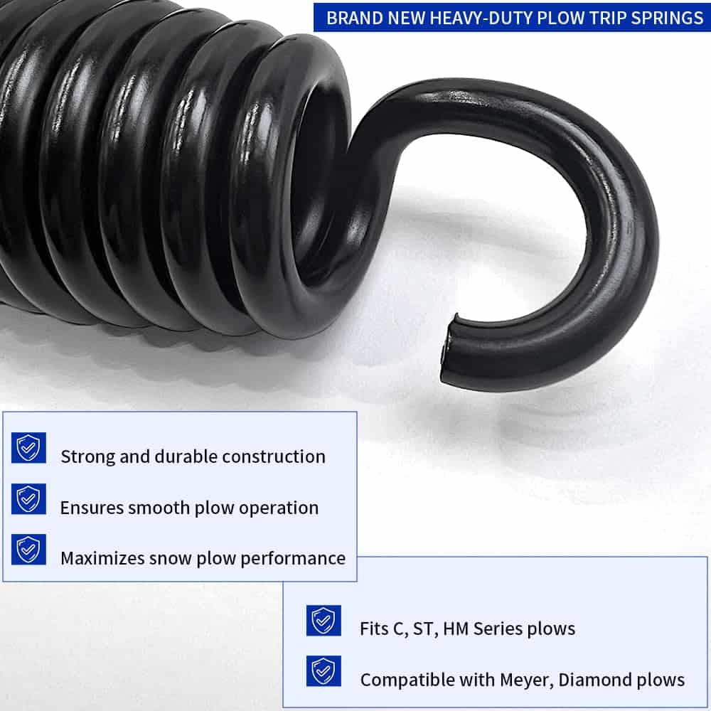 Conjunto de 2 resortes sin bulones de viaje para Meyer - Imagen 3