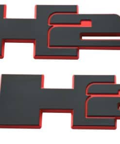 2pcs Nuevos Emblemas 3D de Placa de Identificación de la