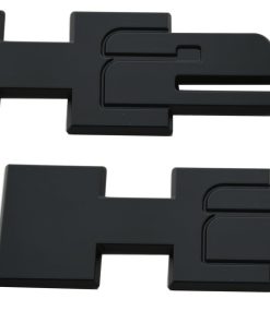 2pcs Nueva Placa de Nombre de Puerta Trasera H2 Emblemas 3D