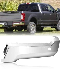 Tapón de extremo de parachoques trasero de acero para