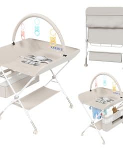 Mesa Cambiadora Plegable Cherub con Almacenamiento -