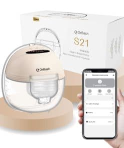 Extractor de leche portátil DrBash S21 - Pantalla