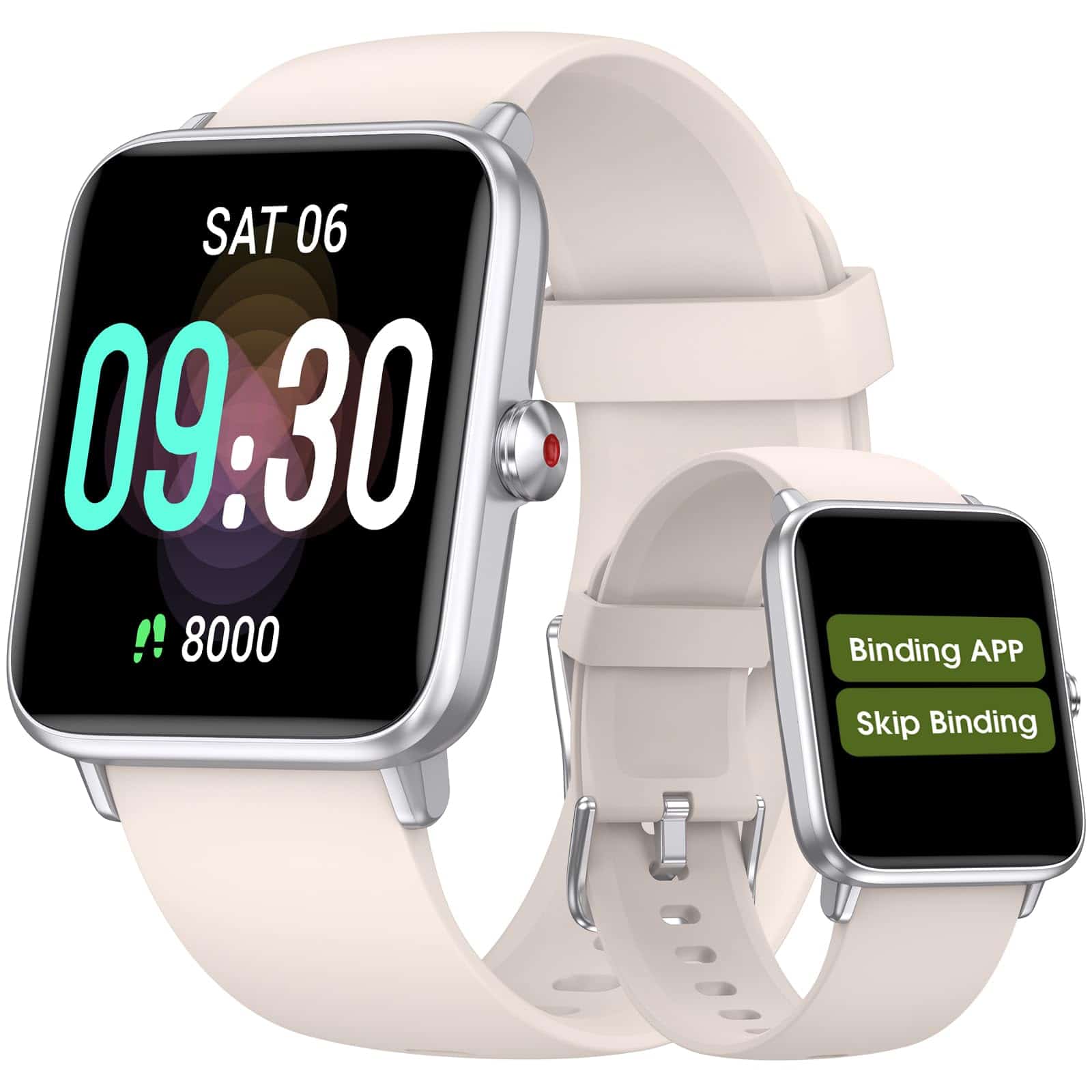 Reloj podómetro para personas mayores sin necesidad de